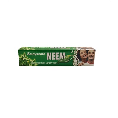 NEEM Herbal Toothpaste, Baidyanath (Зубная паста НИМ, Байдьянатх), 100 г.