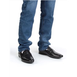 C150-1 BLACK Полуботинки мужские (натуральная кожа) размер