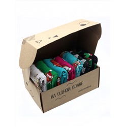 Упаковка - Коробка подарочная от 5 до 8 пар.