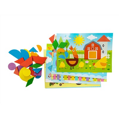 Пазл деревянный 32 элемента Baby Toys Wood