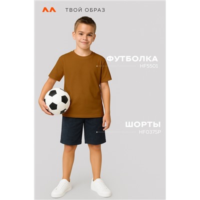 Детская однотонная футболка Happyfox