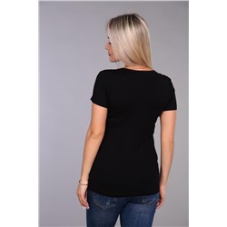 Деми - футболка черный