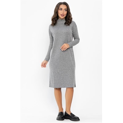 Платье В ритме мегаполиса (серое) П14056-33М
