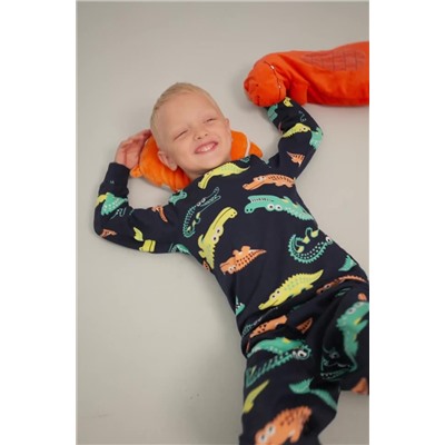 Пижама из футера с начесом для мальчика Happyfox