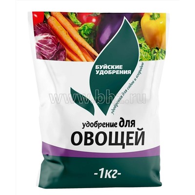 Удобрение Для Овощей 1кг (N 5%;P 26%; Са 7%; Mg 8%) БХЗ