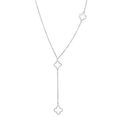 Колье из серебра без вставки, Ю-55131р