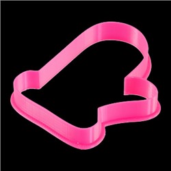 Вырубка для пряника "Варежка" мини пластик, 8,5 см