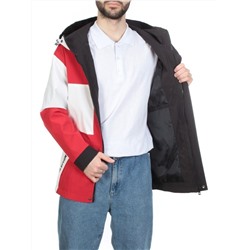 77 RED Ветровка мужская NO NAME (100% полиэстер) размер M- 40 российский