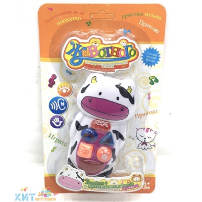 Игрушка для малышей Корова (свет, звук) DS619A-1, DS619A-1