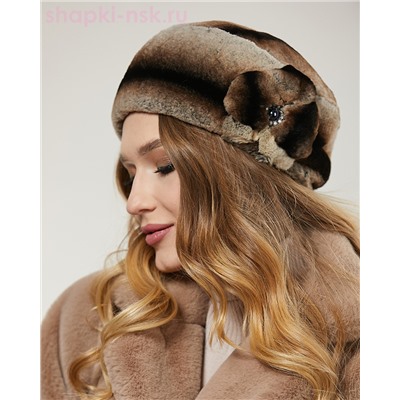 Француз цветок кролик Берет женский (56-58)