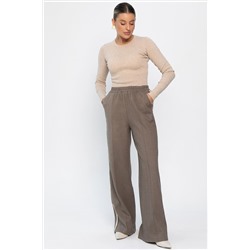 Брюки утепленные трикотажные Вильнюс (брауни) Б14451-5М