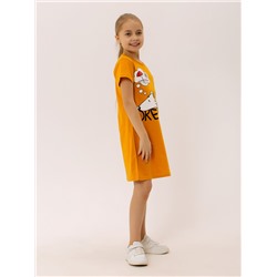 Платье ФЛ-3 "Мульти" горчичный