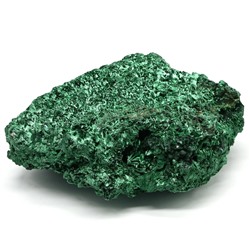 Минерал малахита плисового 175*120*60мм, 1453г