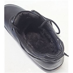 M555-1P черн Ботинки зима мужские (39-44)/6