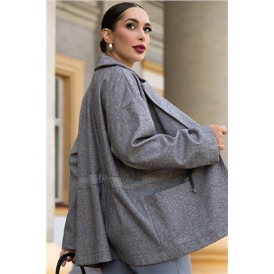 Пальто-пиджак (серый) Б14131-7М