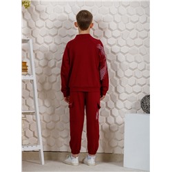 Толстовка "Дрифт" темно-красный