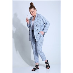 Liona Style 789 голубой, Брюки,  Жакет