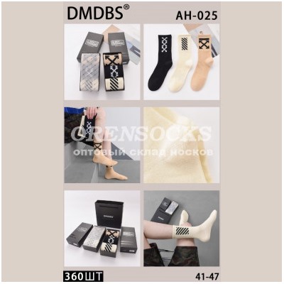 DMDBS МУЖСКИЕ НОСКИ ХЛОПОК АССОРТИ AH-025