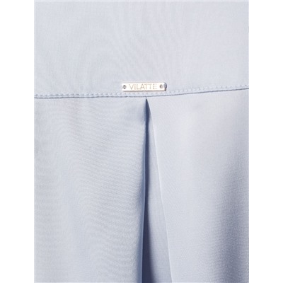 Блузка из сатина с эластаном