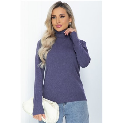 Водолазка Зимняя история (фиолетовая) Б14531-20М