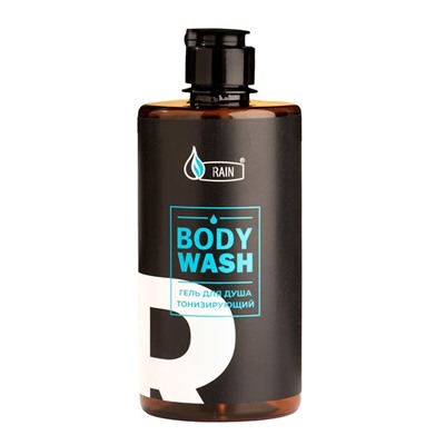 Гель д/душа BODY WASH Тонизирующий 500мл флип-топ Rain