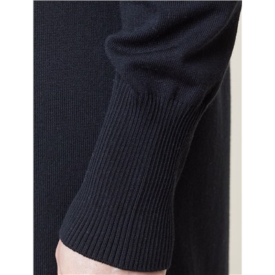 Платье тонкой вязки из хлопка с нейлоном