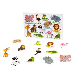 Магниты «Африка» (12 эл). Серия Магнитные истории