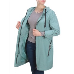 6158 GRAY/GREEN  Ветровка женская AMAZING (65% хлопок 35% полиэстер) размер 48