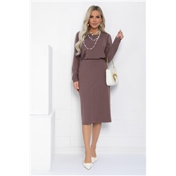 Костюм Очарование стиля (какао) К12788-25М