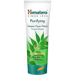 Purifying NEEM FACE WASH, Himalaya (Очищающий гель для умывания С НИМОМ, предотвращает появление прыщей, Хималая), 100 мл.