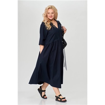 Avenue Fashion 0116 синий, Платье