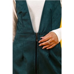 Сарафан женский Текс-Плюс, цвет зеленый