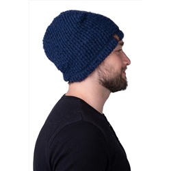 Шапка БУКЛЕ цвет Индиго