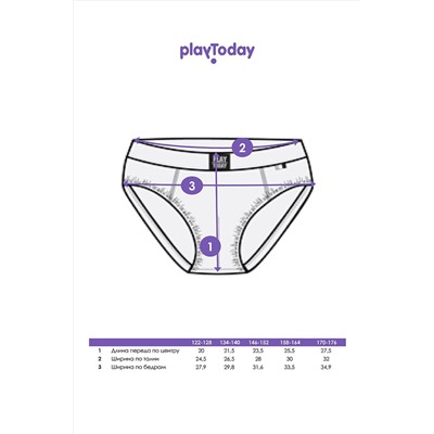 Трусы, 2 шт. PLAYTODAY #1023315
