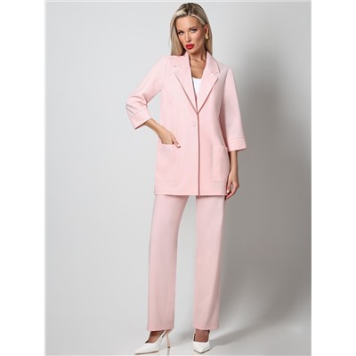 Костюм брючный персикового цвета