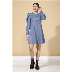 ALEZA 1007 голубой, Платье