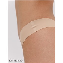 Бесшовные трусы стринги Lingeamo бежевый ВР-03 (4)