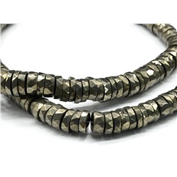 Бусы из Пирита диск гр.8*2мм, 47см, 82,35г