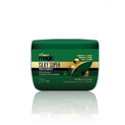 SILKY SUPER Treatment Mask Keratin Nourish Seaweed Extra Silk Protein, Bio Woman (Лечебная маска для волос С КЕРАТИНОМ, ЭКСТРАКТАМИ МОРСКИХ ВОДОРОСЛЕЙ И ПРОТЕИНАМИ ШЕЛКА, Био Вумен), 250 мл.