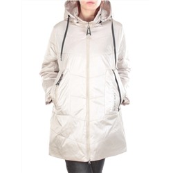 22-305 BEIGE Куртка демисезонная женская AKiDSEFRS (100 гр.синтепона) размер 54