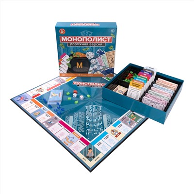 Настольная экономическая игра для большой компании «Монополист» (дорожная версия)