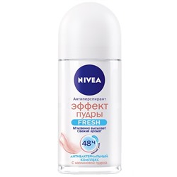 Дез.50мл roll women Эффект пудры Fresh Nivea