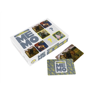 Настольная игра МЕМО «Картины русских художников» (50 карточек)