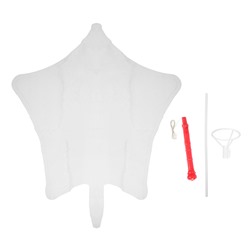 Шар светящийся полимерный 20" «Звезда», цвета МИКС