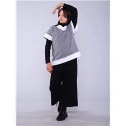 Жилет "Жизель" синий (лапка)