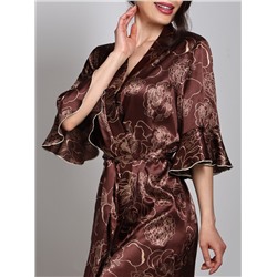 Халат Соблазнительный сценарий, браун