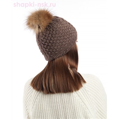 6754 Шапка женская флис (56-58)
