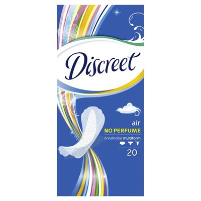 ALLDAYS Descreet  Air  дышащие 20шт.  голубые