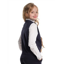 Жилетка 22-6725 синий