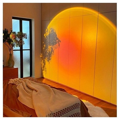 Декоративная лампа Sunset Lamp 4 colour